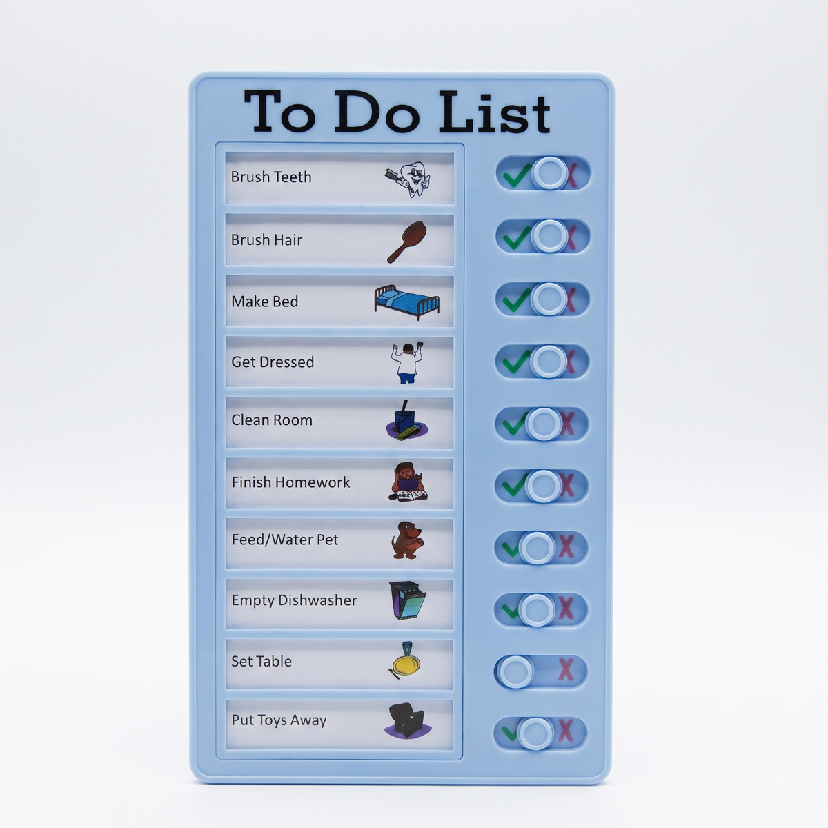 Reusable Kids Daily Routine & Chore Planner