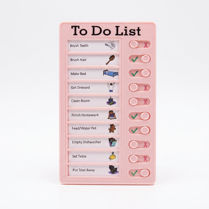 Reusable Kids Daily Routine & Chore Planner