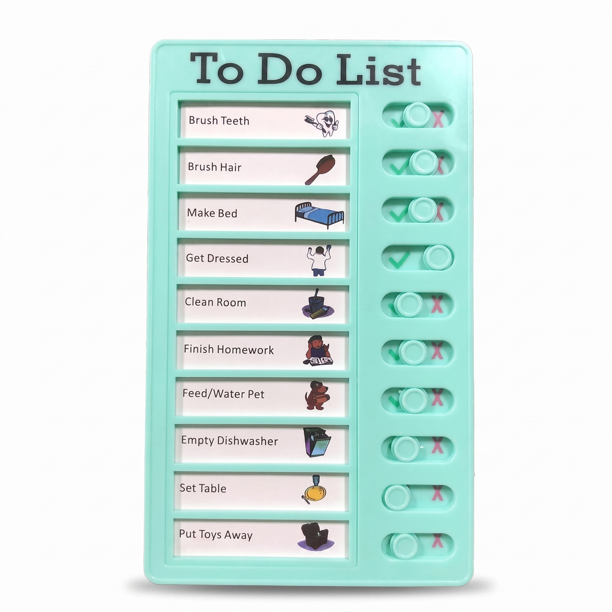 Reusable Kids Daily Routine & Chore Planner