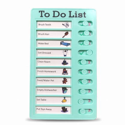 Reusable Kids Daily Routine & Chore Planner