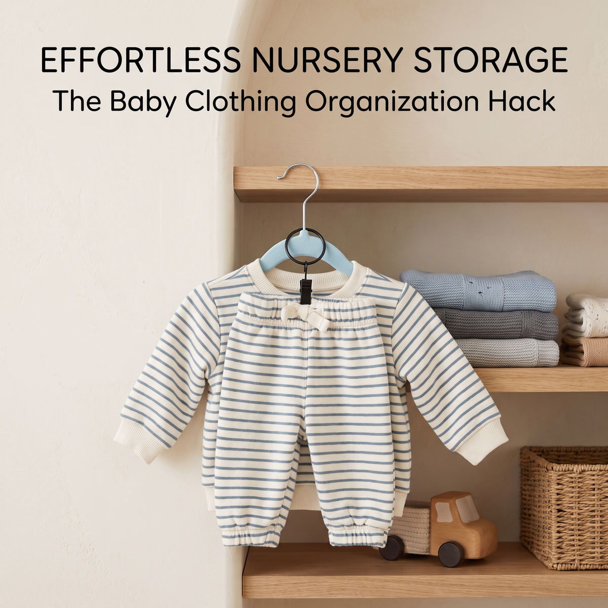 Baby Clothes Organisation Hanger Clips – 10 Pack for Everyday Baby Care