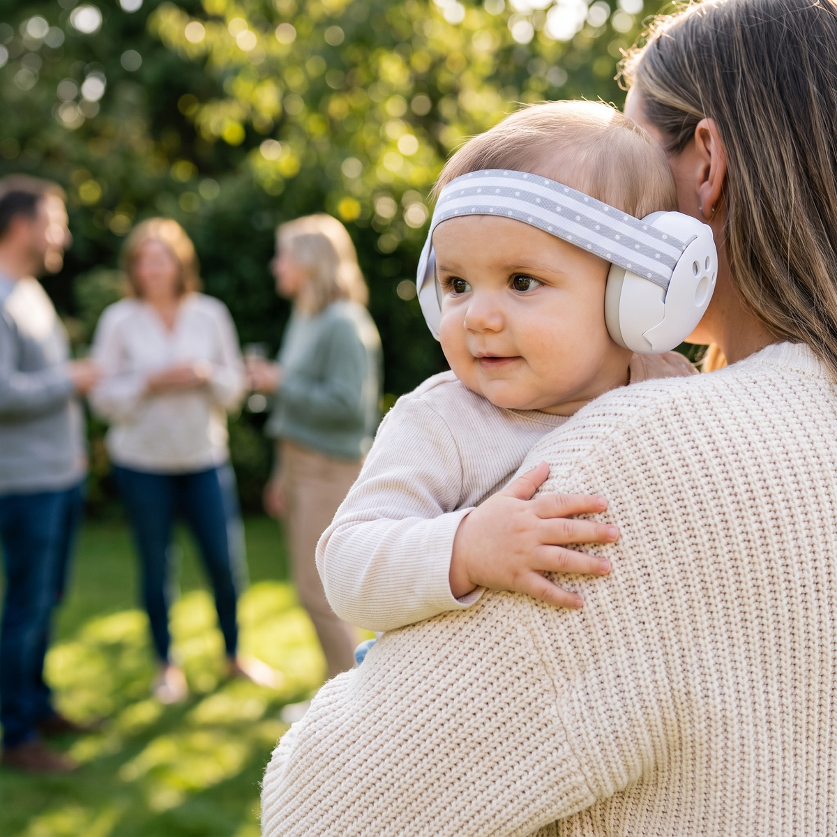 Baby Noise-Reducing Ear Protection Earmuffs
