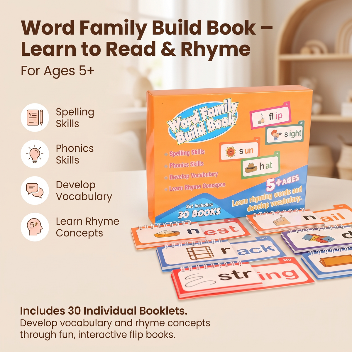 Kids Spelling & Word Building Learning Set