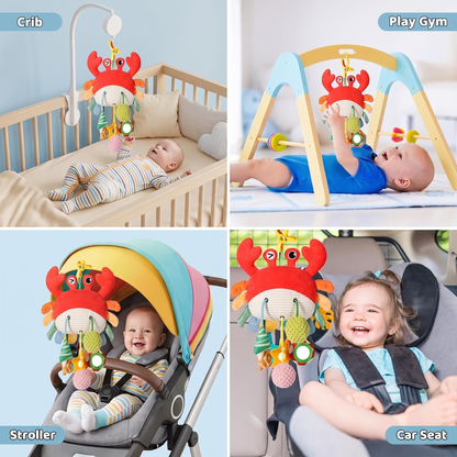 Interactive Baby Pram Spiral Activity Toy