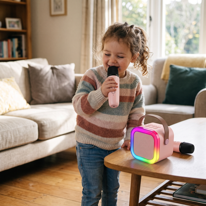 Kids Karaoke Machine & 2 Wireless Microphones