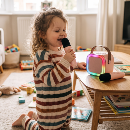Kids Karaoke Machine & 2 Wireless Microphones