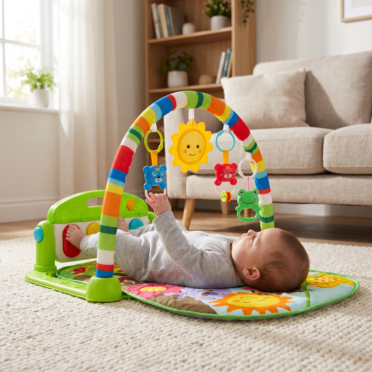 Baby Kick & Play Musical Piano Activity Gym