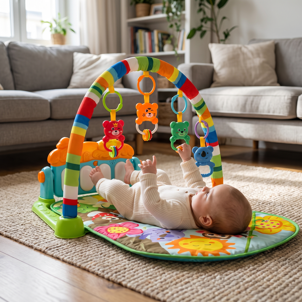 Baby Kick & Play Musical Piano Activity Gym
