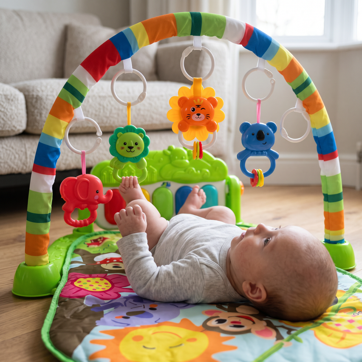 Baby Kick & Play Musical Piano Activity Gym