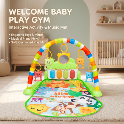 Baby Kick & Play Musical Piano Activity Gym