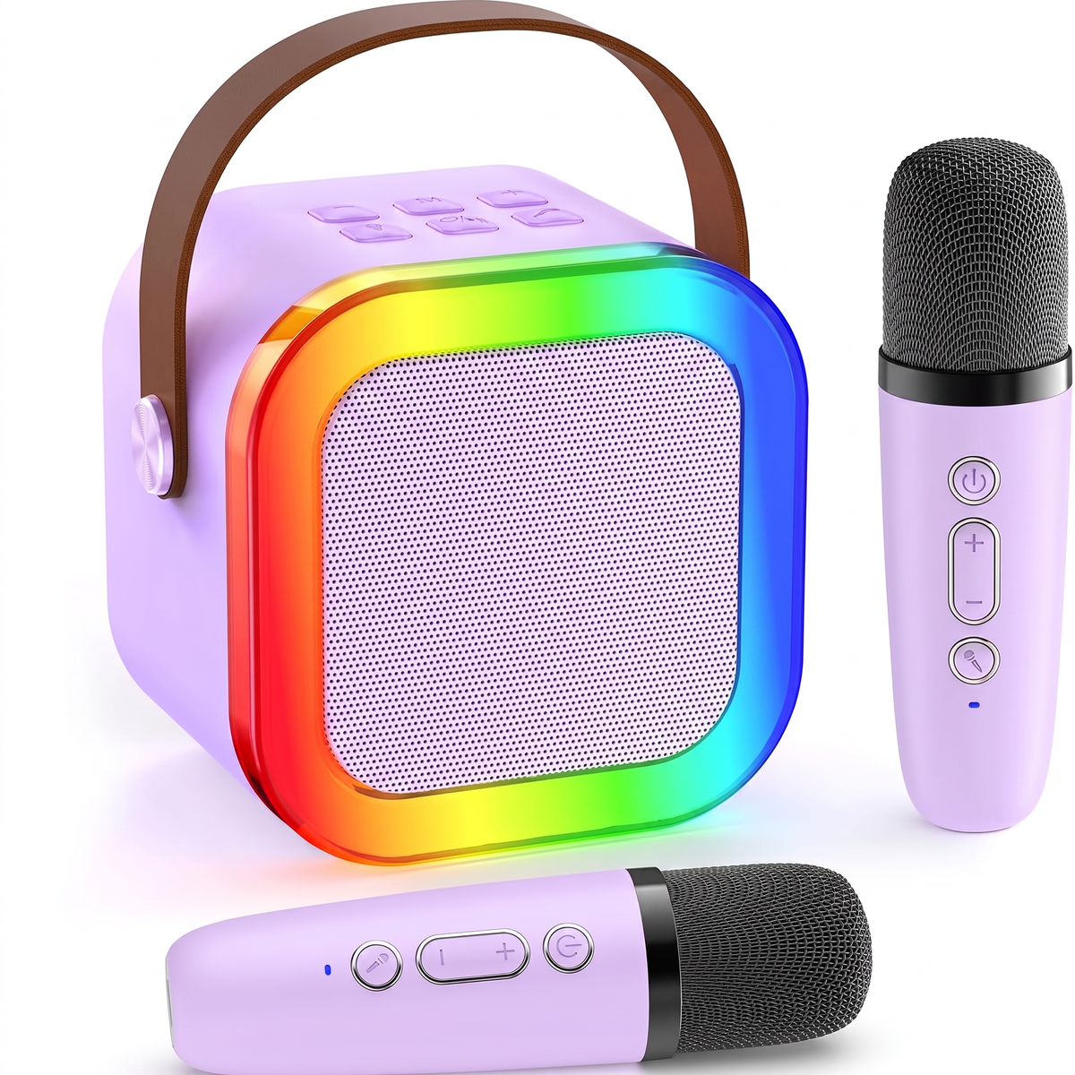Kids Karaoke Machine & 2 Wireless Microphones