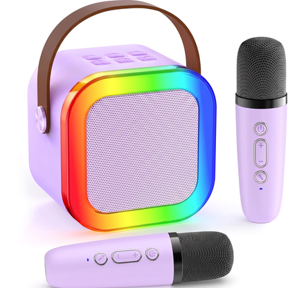 Kids Karaoke Machine & 2 Wireless Microphones