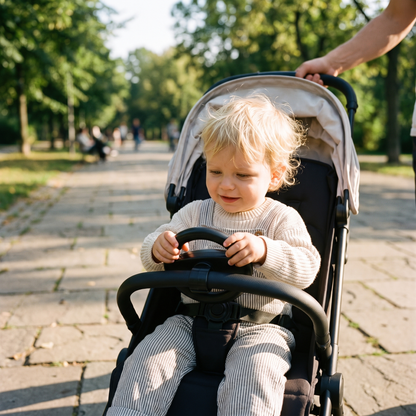 Interactive Kids Pushchair Steering Wheel Toy
