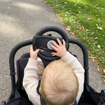Interactive Kids Pushchair Steering Wheel Toy