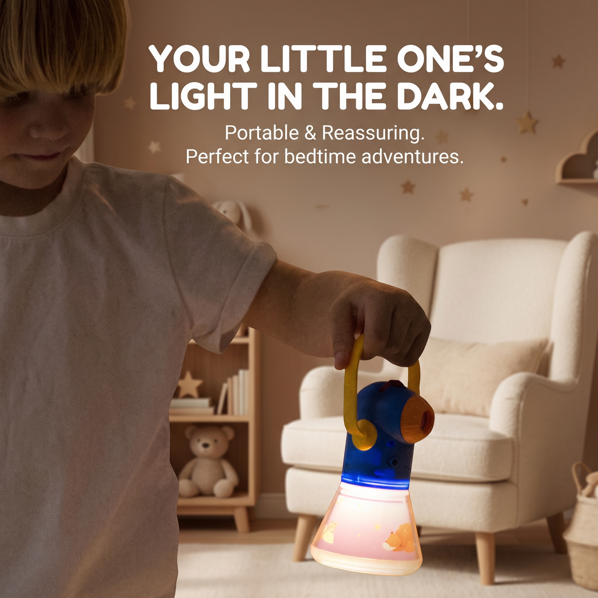 Kids Storybook Torch Projector & Stories