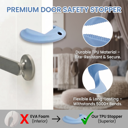 Baby Door Finger Pinch Guards (4 Piece Set) for Everyday Baby Care