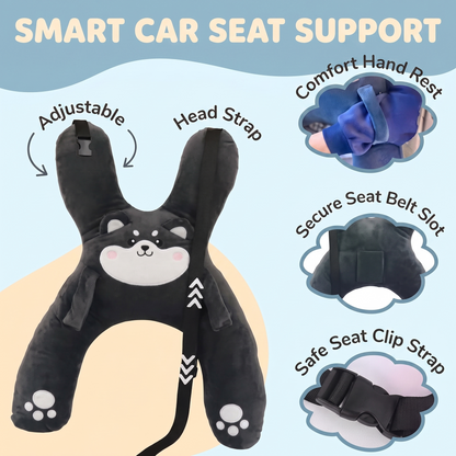 Children's Car Seat Head Support Pillow for Kids