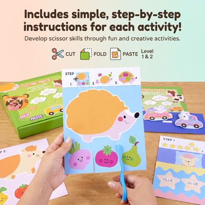 Creative Scissor Practice & Craft Activity Set for Kids