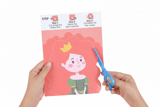 Creative Scissor Practice & Craft Activity Set for Kids
