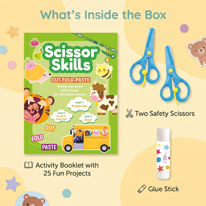 Creative Scissor Practice & Craft Activity Set for Kids