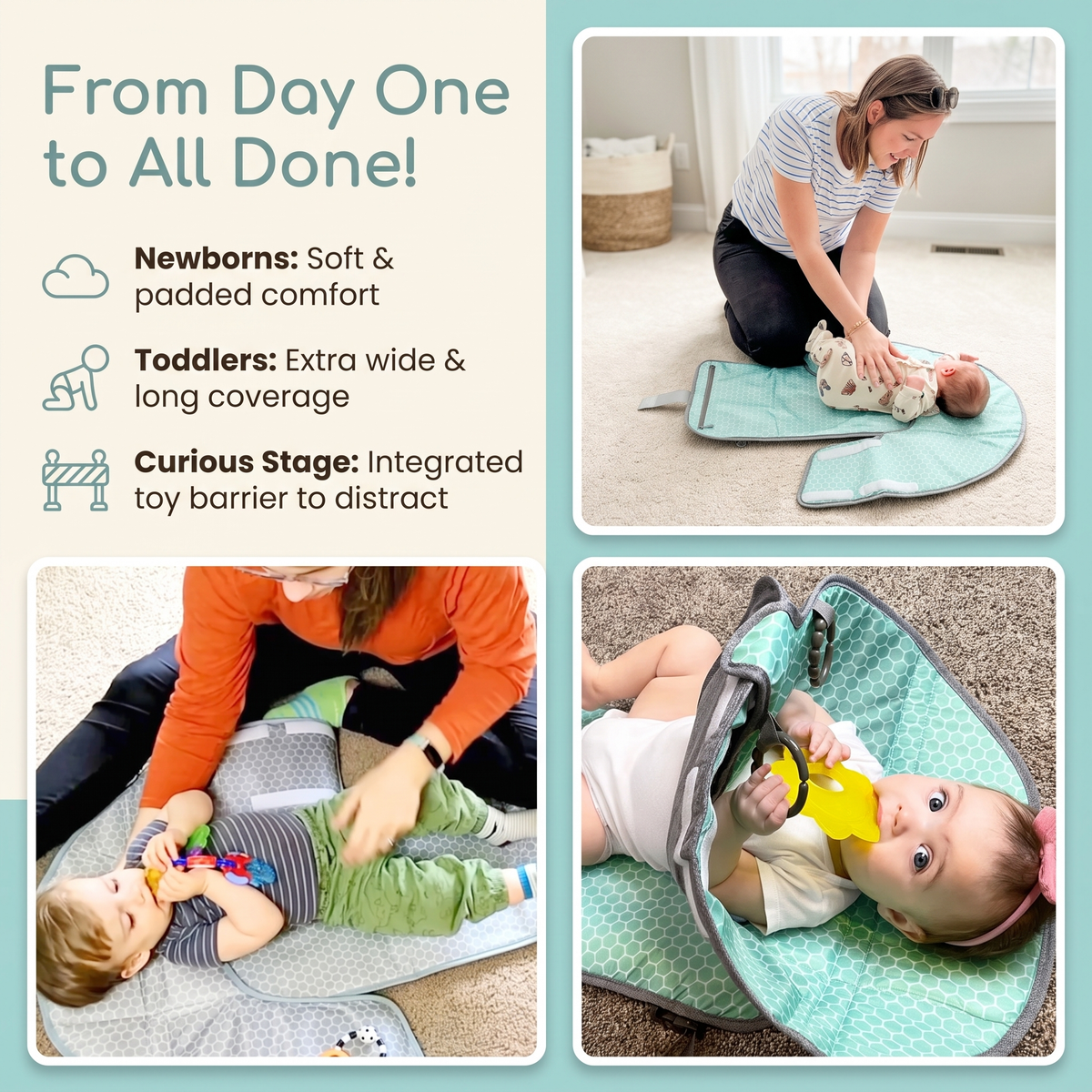 Baby Playtime Changing Mat for Everyday Baby Care
