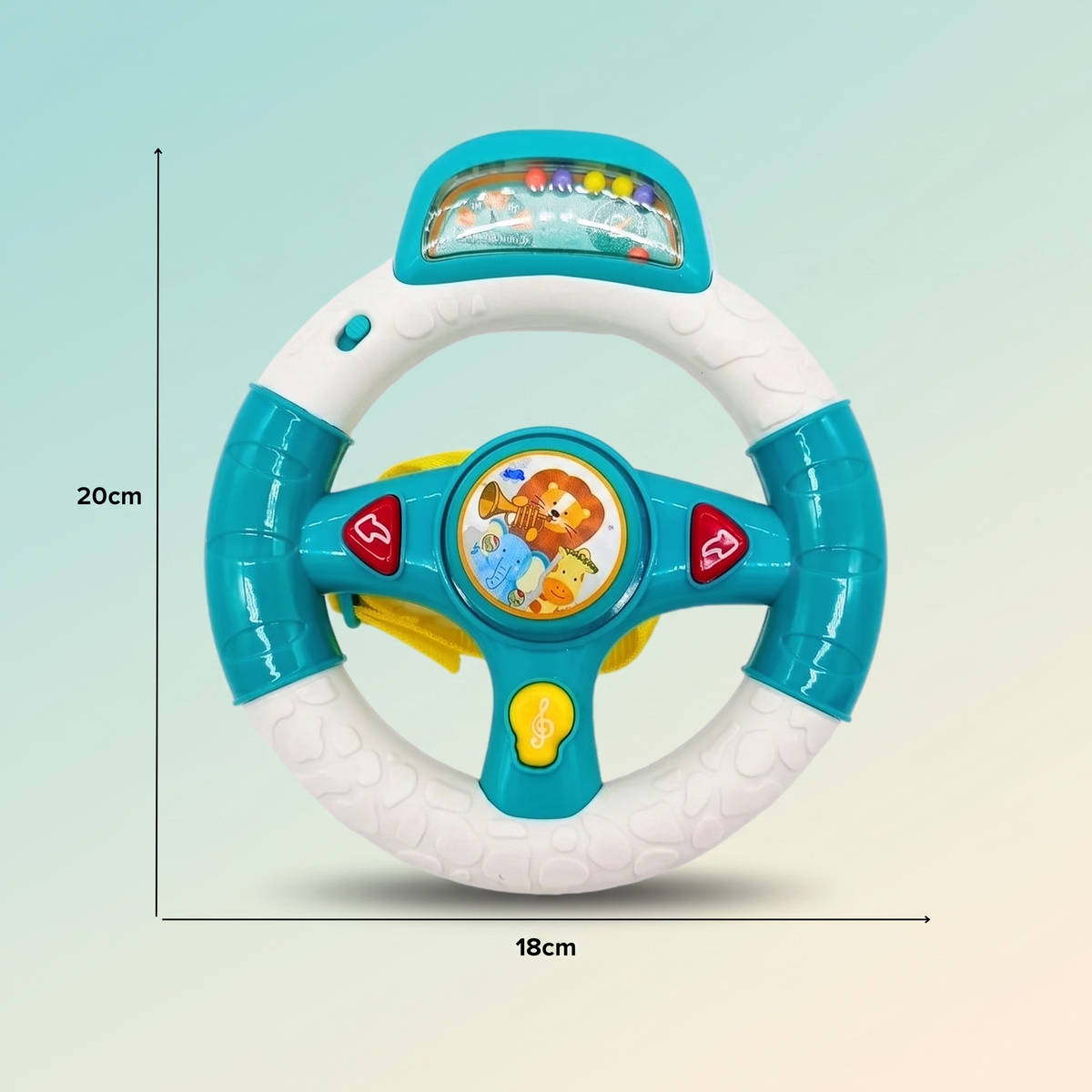 Interactive Pushchair Steering Wheel Toy for Kids