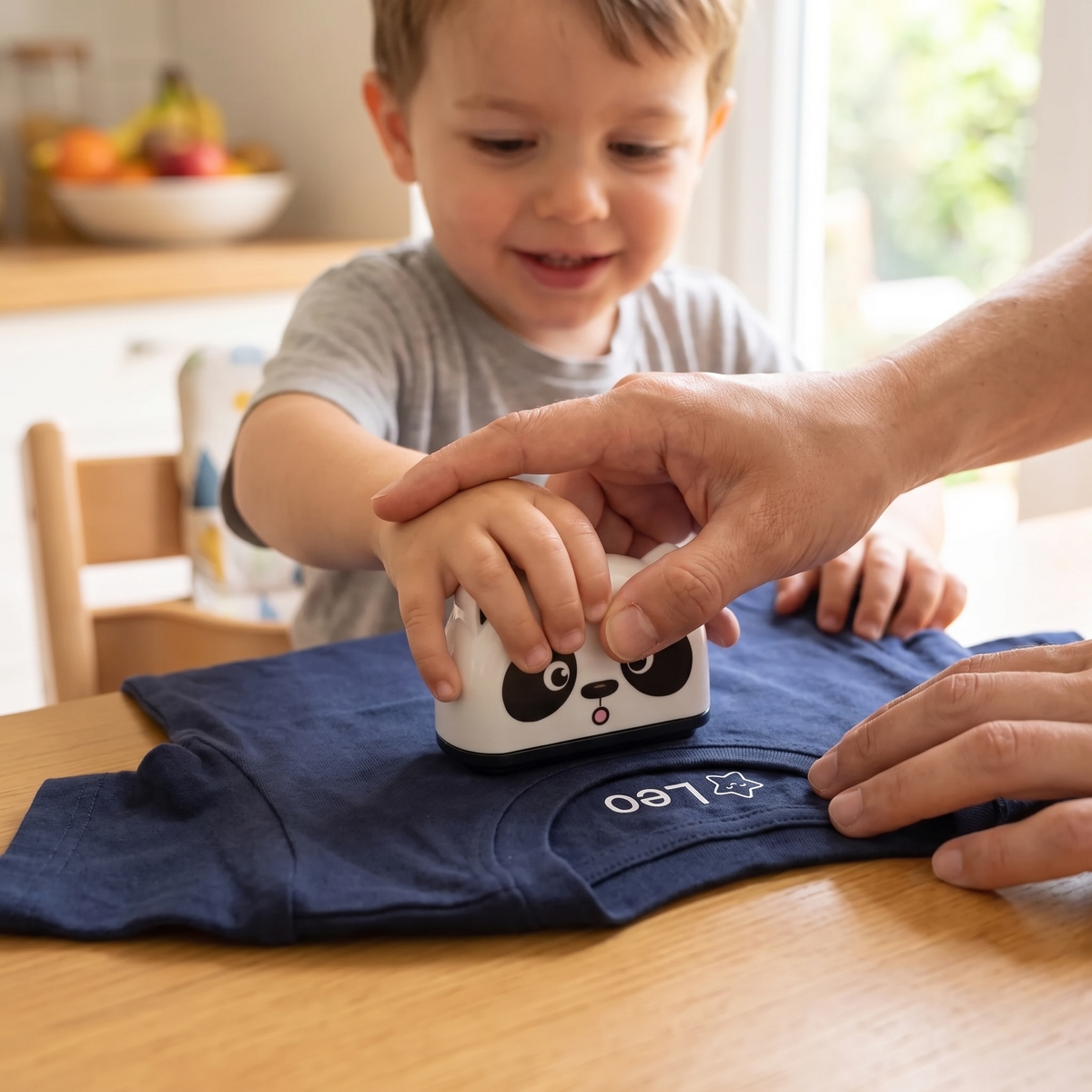 Custom Personalised Name Stamp for Kids Clothes
