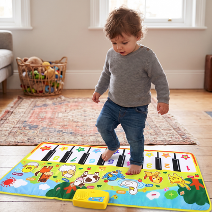 Interactive Interactive Farm Animal Piano Play Mat for Kids
