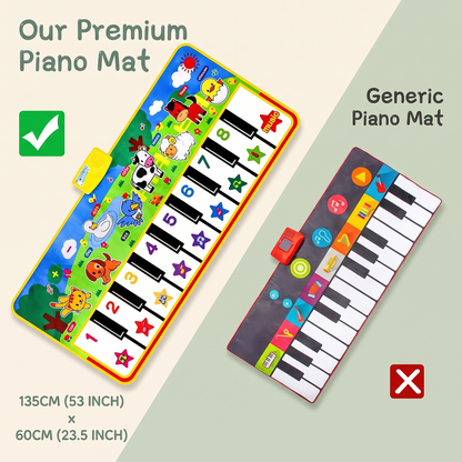 Interactive Interactive Farm Animal Piano Play Mat for Kids