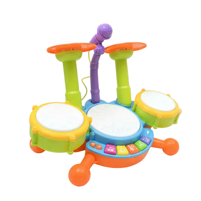 My First Drum Set & Music & Lights