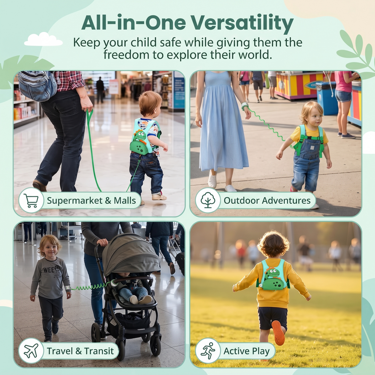 Toddler Walking Harness – Little Explorers