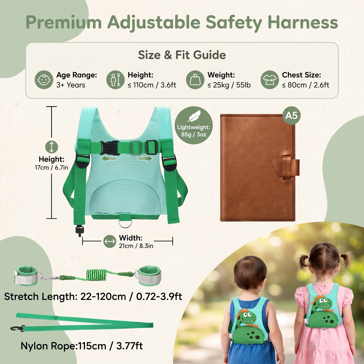 Toddler Walking Harness – Little Explorers