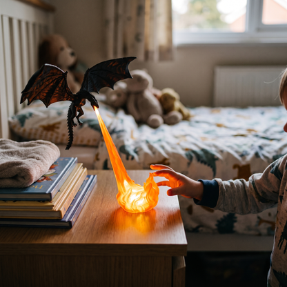 Fire Breathing Dragon Light – Bookshelf & Desk