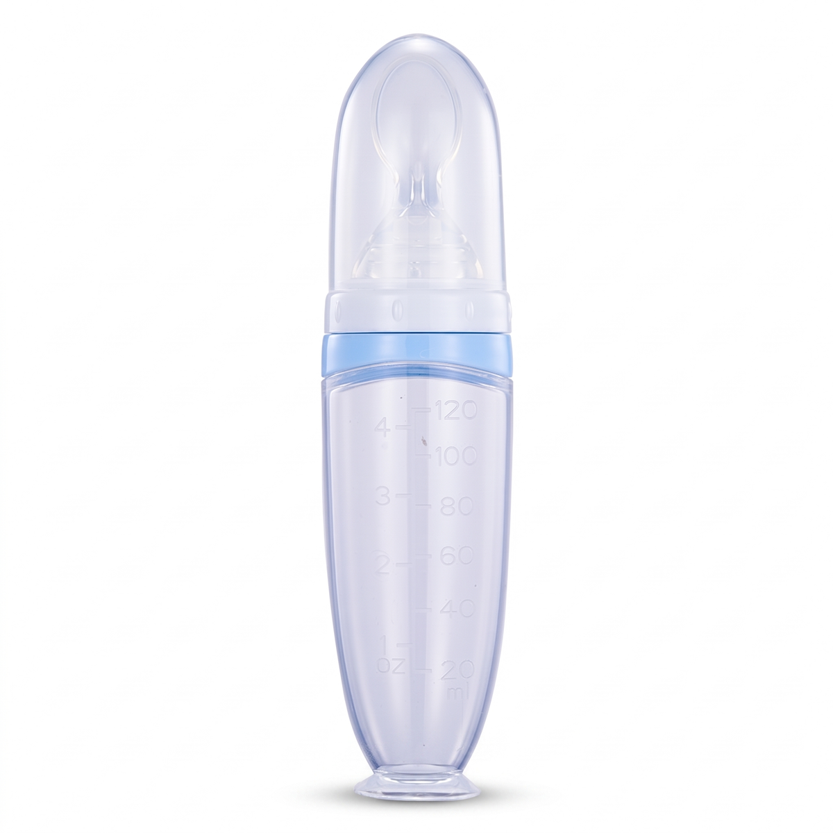 Silicone Baby Squeeze Feeding Spoons (2 Piece Set) for Everyday Baby Care