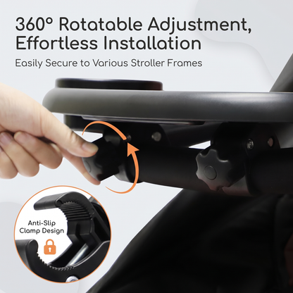 Universal Pushchair Snack Tray & Cup Holder
