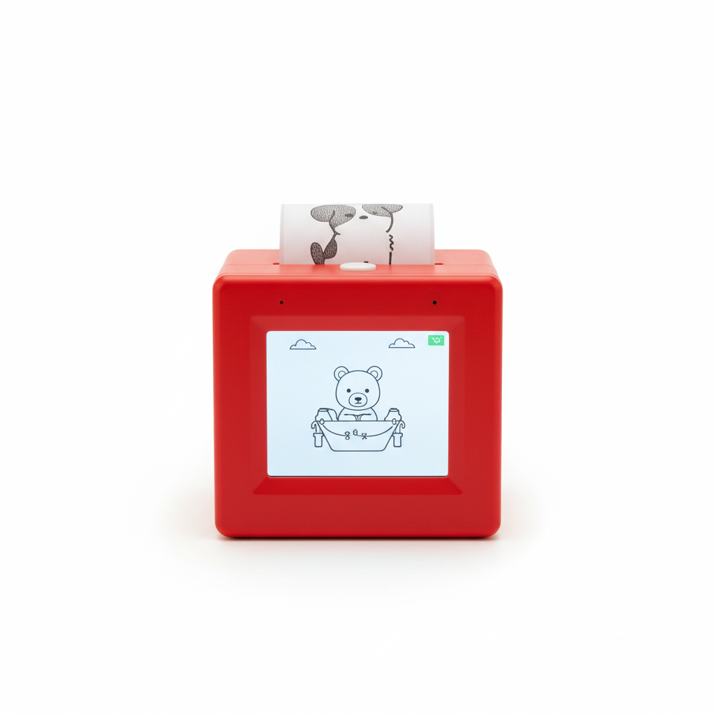 Kids AI Voice Drawing Printer & Colouring Toy