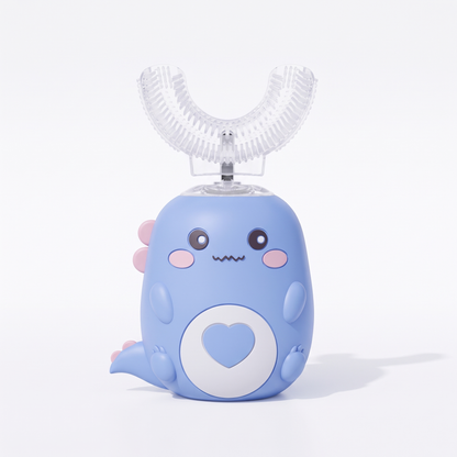 Kids Electric Toothbrush & U Shaped Silicone Brush