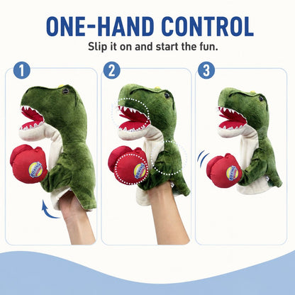 Interactive Boxing Pet Puppet for Indoor Play – Squeeze-to-Punch Sound Toy for Bored Dogs & Cats