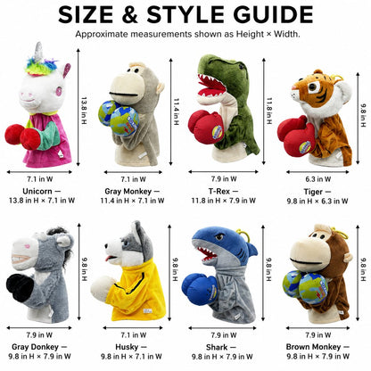 Interactive Boxing Pet Puppet for Indoor Play – Squeeze-to-Punch Sound Toy for Bored Dogs & Cats