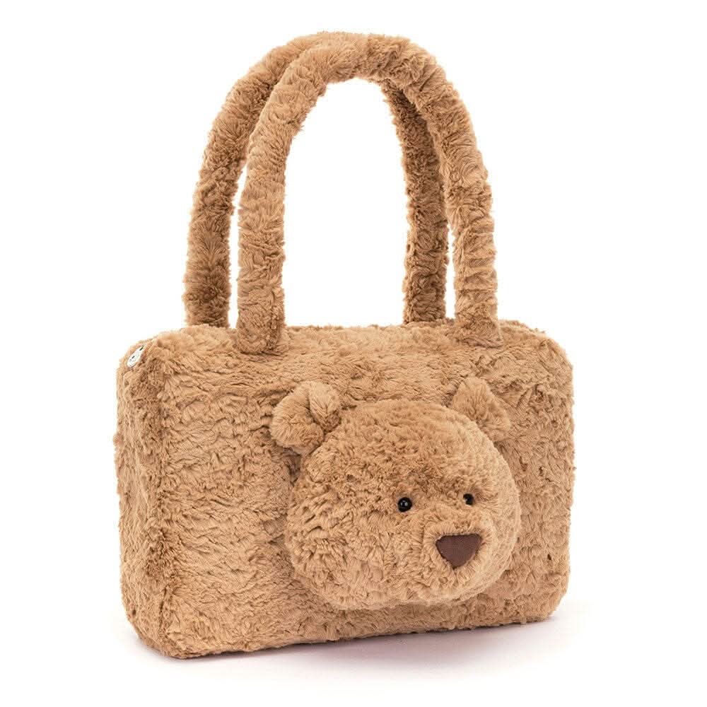Bear Plush Tote Bag – 36 × 24 cm
