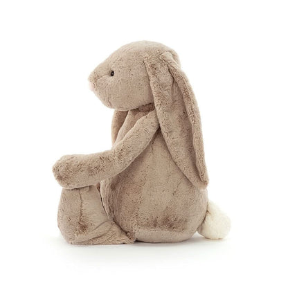 Beige Bunny Plush Toy