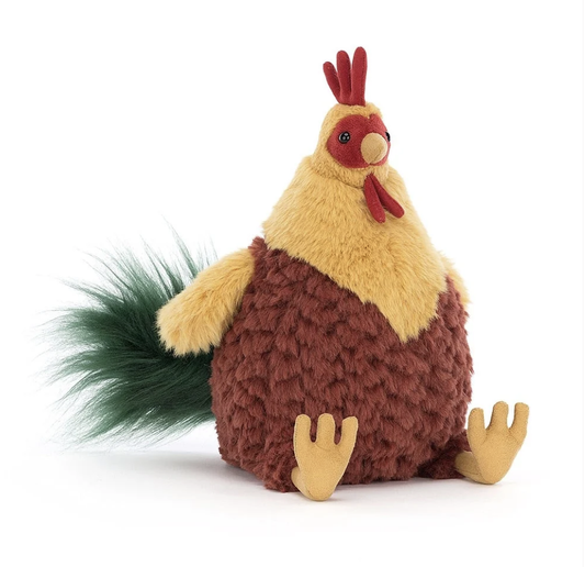 Jellycat Cluny Cockerel Chicken 22cm