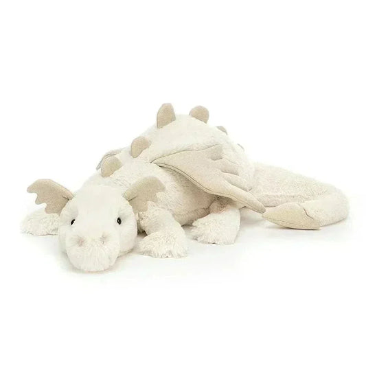 Plush Snow Dragon Soft Toy – 66cm