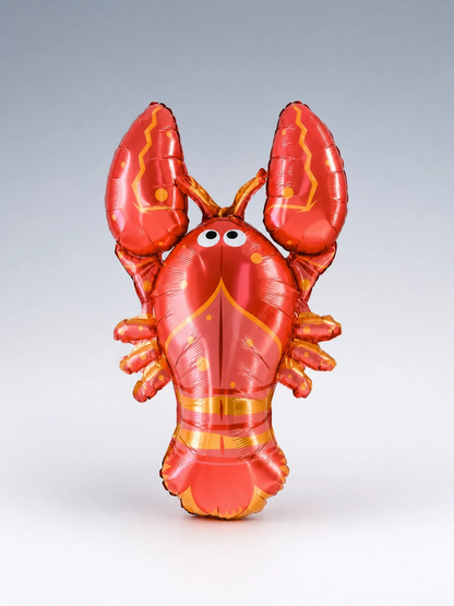 Lobster Crawfish Shape Foil Balloon for Seafood Party Decor