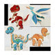 MBS snap dinosaur building blocks variant