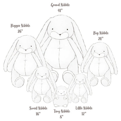 Big Nibble 20" Bunny - Gray