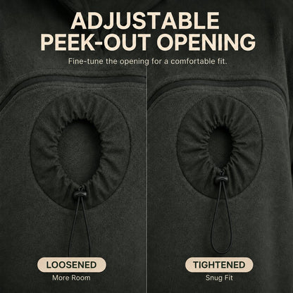 Hands-Free Pet Carrier Hoodie – Cozy Front Pouch for Cats & Small Dogs at Home & Everyday Outings