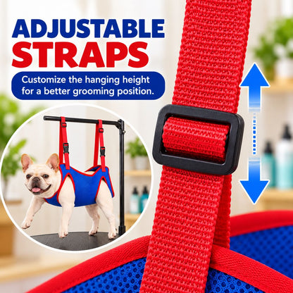 Pet Grooming Hammock for Nail Trimming & Home Grooming – Helps Keep Dogs & Cats Steady