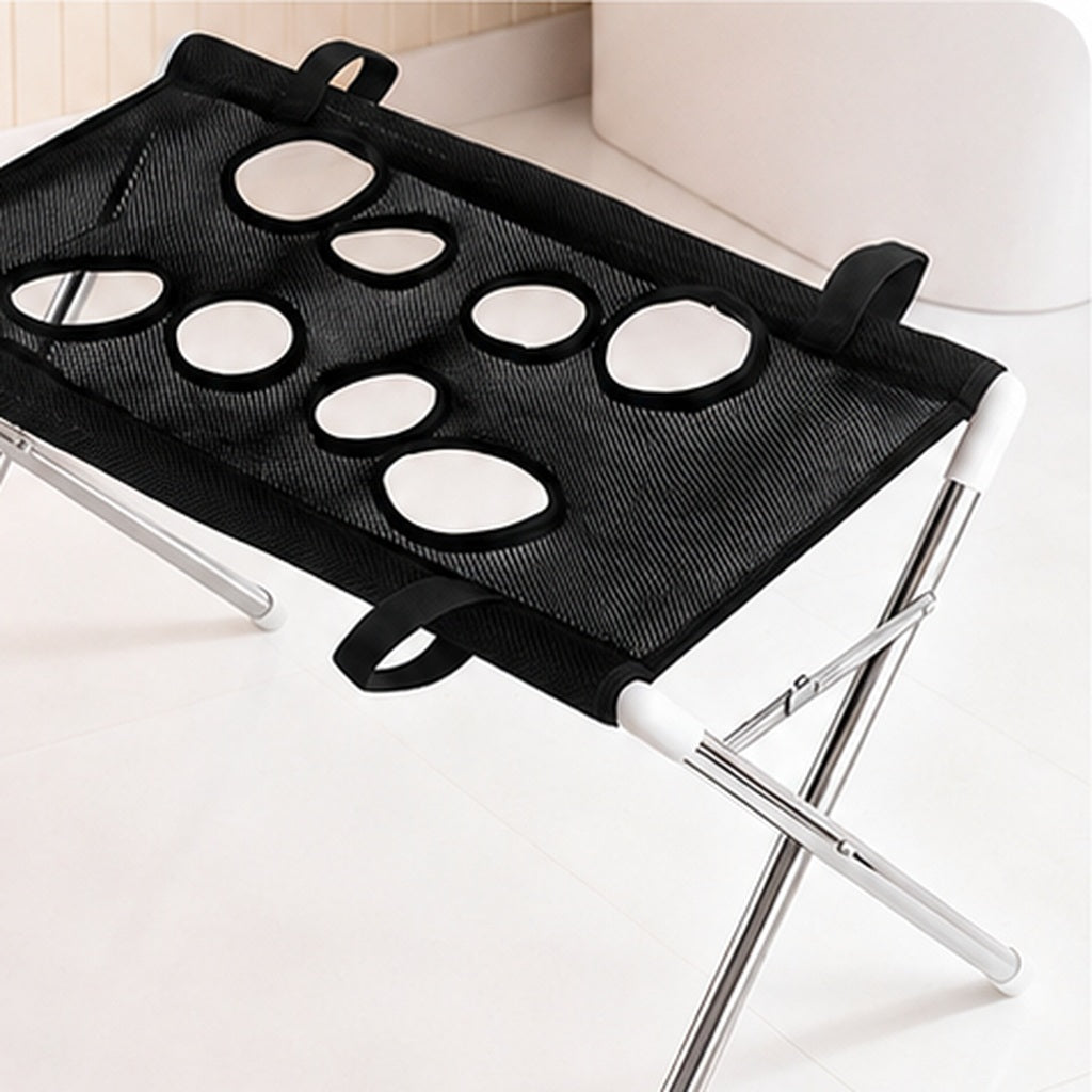 Foldable Pet Grooming Stand for Cats & Small Dogs - Bathing & Nail Trimming Support for Less Squirming