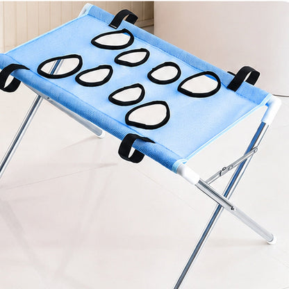 Foldable Pet Grooming Stand for Cats & Small Dogs - Bathing & Nail Trimming Support for Less Squirming